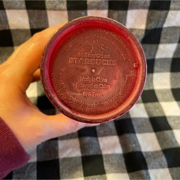 Starbucks Matte Red‎ Tumbler - Picture 4 of 6